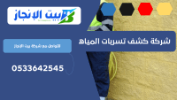 شركة كشف تسربات المياه