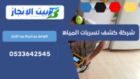 شركة كشف تسربات المياه